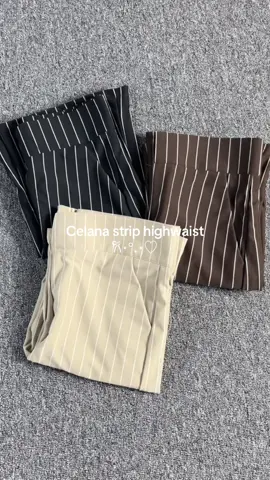 Celana cutbray strip❤️‍🔥 #xyzbca #fyp #fypdongggggggg #flarepants 