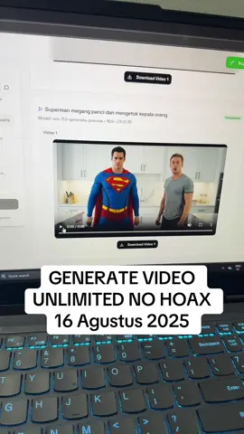 GENERATE VEO 3 tanpa batas #veo3 #veo2 #unlimitedvideo 