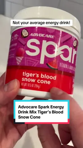 Not all energy drinks are created equal. ⚡️ @AdvoCare’s Spark new Tiger’s Blood Snow Cone flavor delivers smooth energy without the crash, plus focus, recovery, and immunity support in one clean scoop. Zero sugar, science-backed, and actually tastes amazing. Grab this limited edition flavor while it’s here! 🍓🥥🍉 #Advocare #SparkEnergy #EnergyDrink #Energy #Focus 