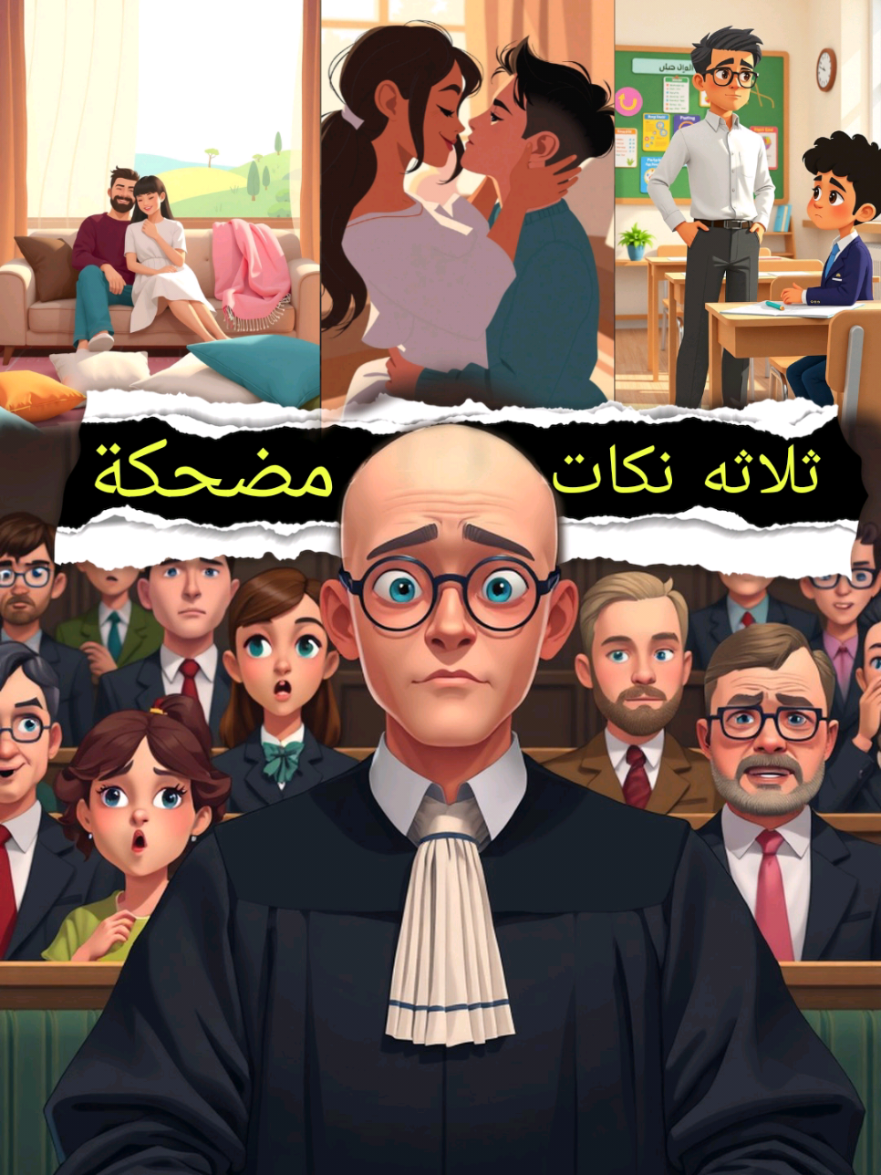 🤣 اضحك حتى البكاء: ٣ نكات عربية مضحكة ستُضحكك! استعد لجرعة سريعة من الفكاهة العربية ستُضحكك! هذه النكات القصيرة والظريفة ستُبهجك بالتأكيد وستجعلك ترغب بالمزيد. أهم النقاط: ✨ نصيحة جريئة من وزارة الصحة ✨ طلبطلب أخير ذكي من امرأة مُدانة ✨ إجابة غير متوقعة من طالب في الرياضيات #a_n_o_r_04 