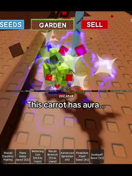 Essayez de le battre #growgarden #carrot #aura #fyp #viral 