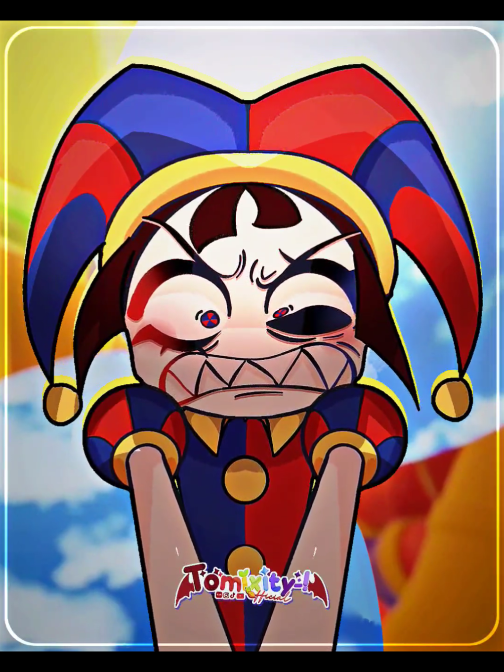 Pomni's crash out #alightmotion #edit #theamazingdigitalcircus #digitalcircus #pomni #jax #animation #art #trend #tadc 