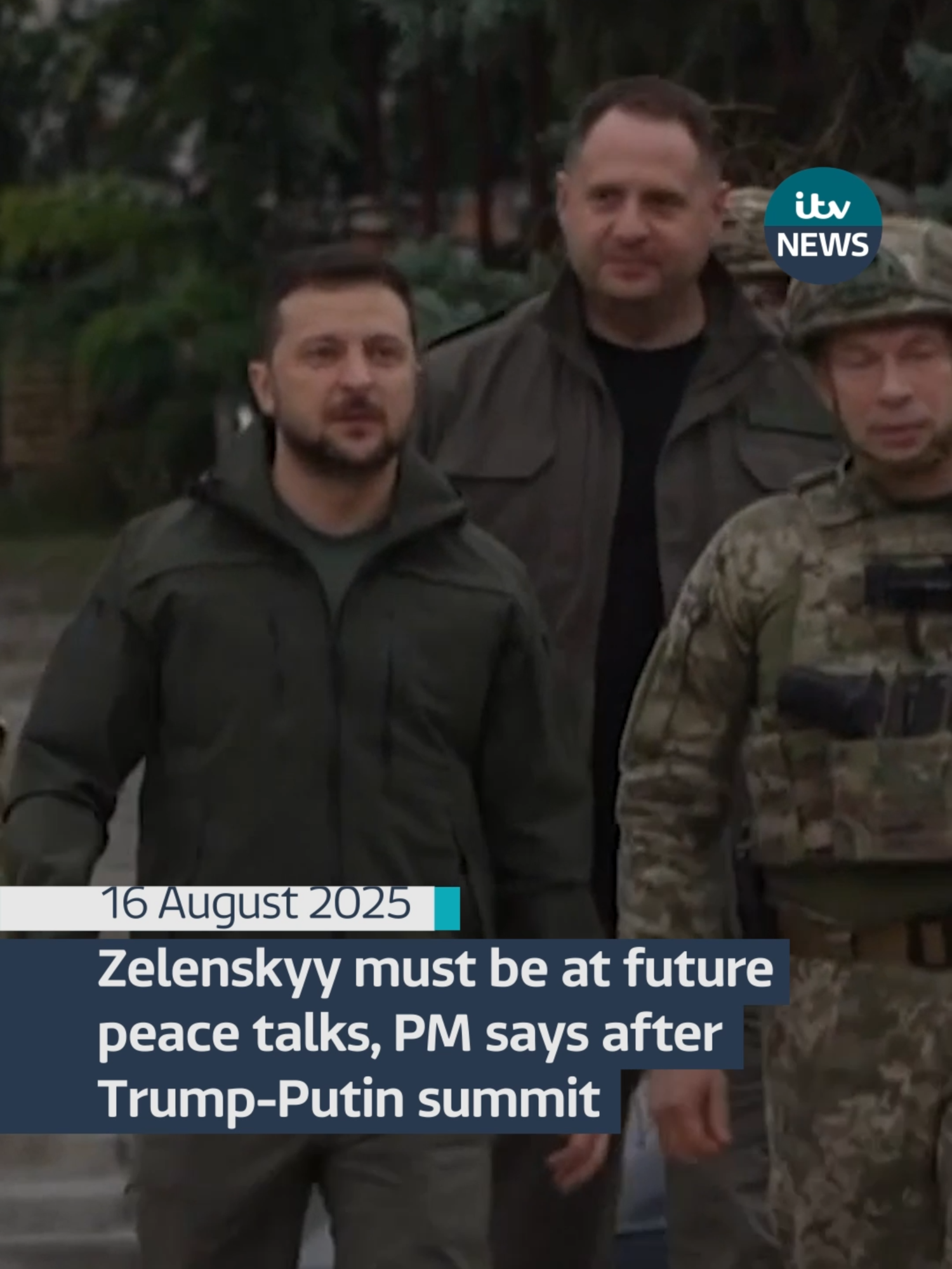 The Prime Minister has said the US president’s actions had 'brought us closer than ever before' to an end to the war in Ukraine. But he insisted Ukraine’s leader must take part in future peace talks. @itvpolitics#itvnews