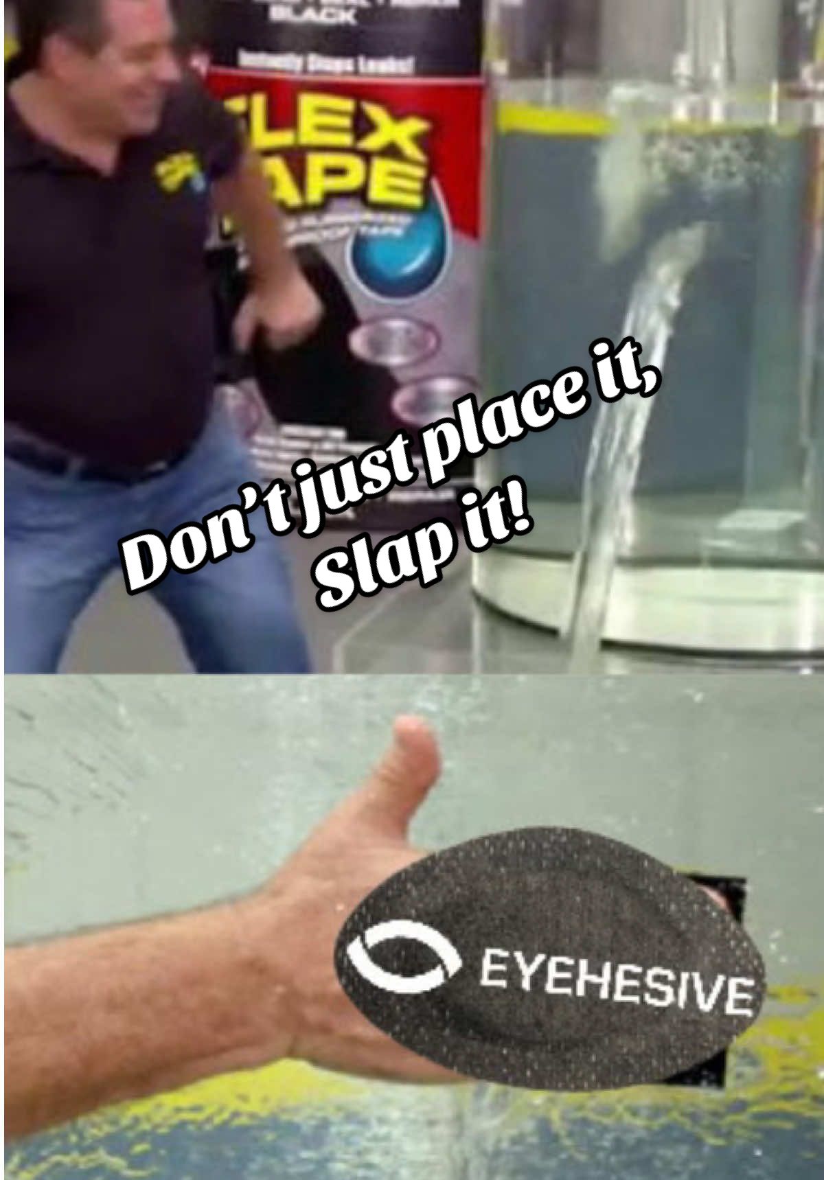 It could have been calls Slaphesive but Shelby decided to call these Eyehesive patches instead!  And yes, they do hold up pretty well under water as well.  Just as a reminder, this month 20% of proceeds go towards the Fun Eye Fund!  Visit @eyehesive ‘s page to purchase! #eyepatches #slap #prosthetic #visualimpairment 