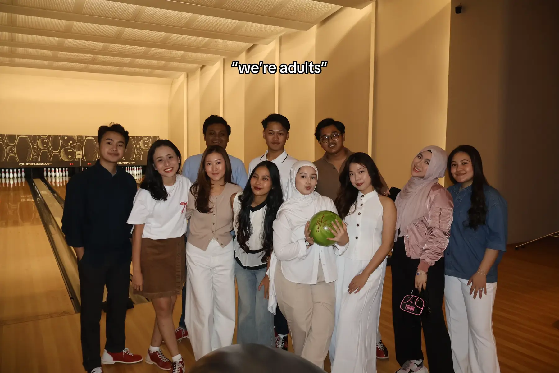 “enjoy our 20’s.” yes that’s the theme. I know & realize my friends are struggling these day, so I thought.. this could be a momment where they having fun & forget their problems. the night still young guys, stay sane guys😆🤍