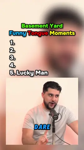 Basement Yard Funny Tongue Moments #basementyard #fyp #top5 