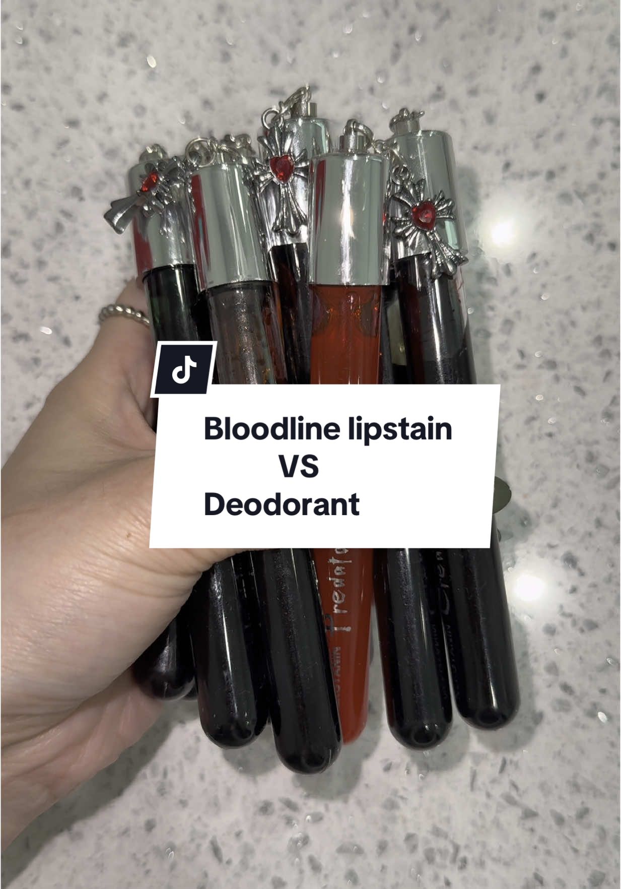 Hmmmmmmmm 🤔 #lipstain #liptint #bloodline #altmakeup #vampire #gothtok #fantasy #vampy #nekoyanin 