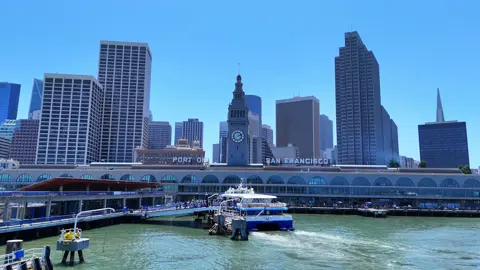 Let’s explore and make a 360 around the Iconic Ferry Building in San Francisco #4kdronevideo #aerialphotography #sanfrancisco #dronetiktok 