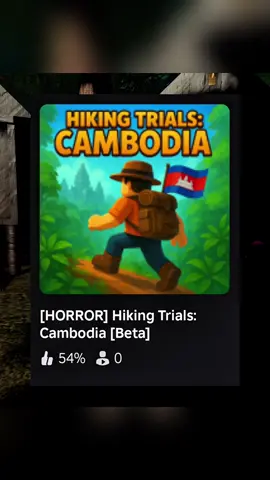 Game name : Hiking Trials Cambodia #robloxfyp #robloxgames #robloxobby #robloxobby #robloxhorror 