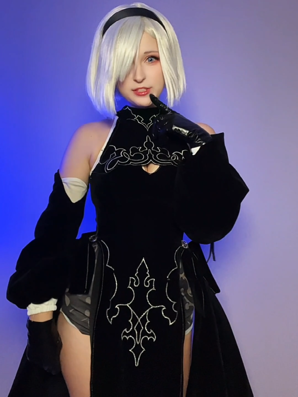 🖤🖤🖤 #cosplay #2B #nierautomatacosplay #nierautomata #2bcosplay 