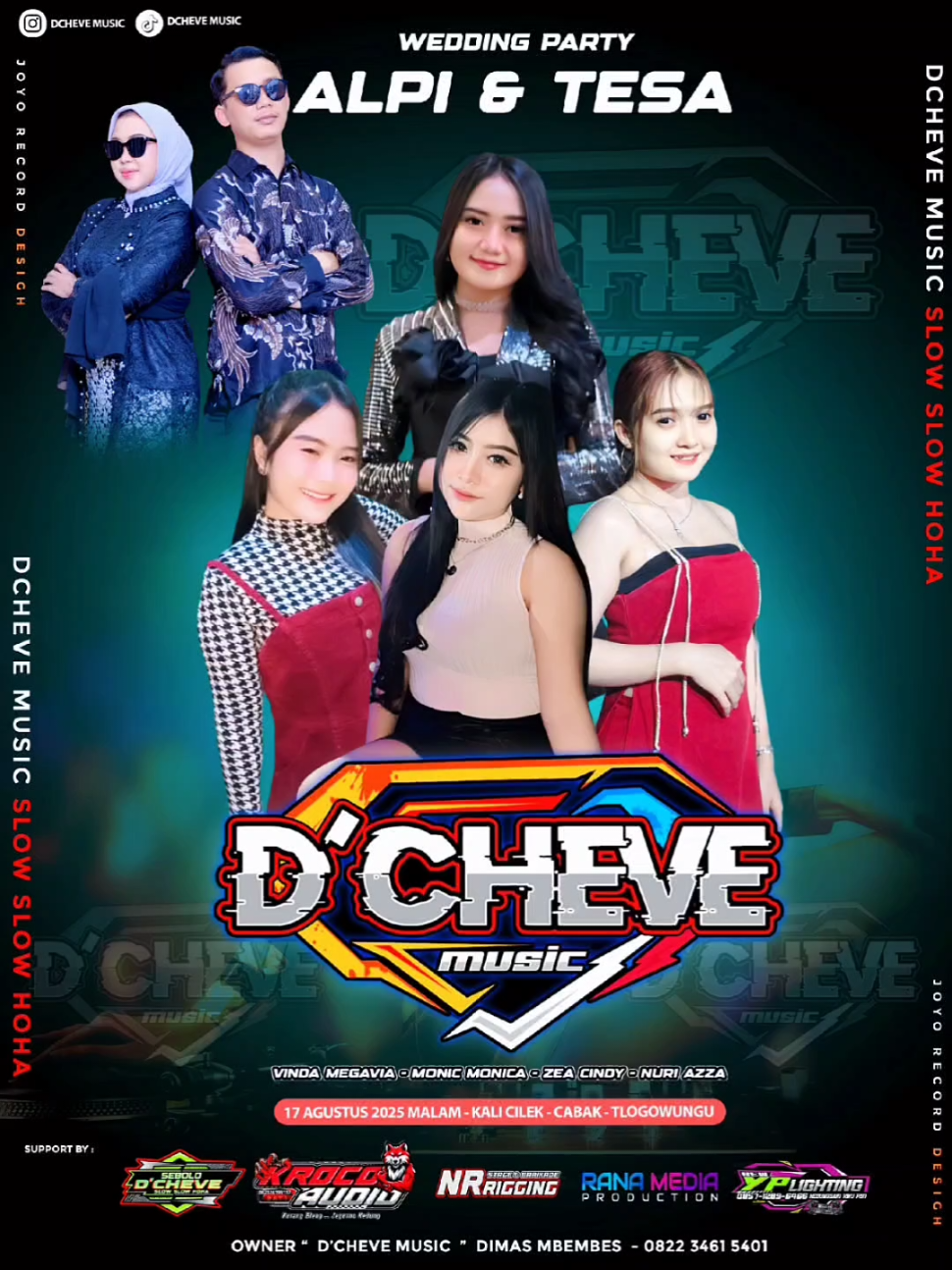 tanggal 17 agustus 2025 malam live lokasi cabak tlogowungu pati #dchevemusic #dchevemusik #infoorkespati #ojing #ojingpati 