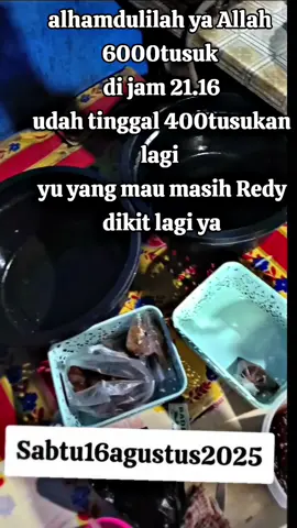 massa Allah makasih ya buat pelanggan yang slalu setia beli ❤️🥰