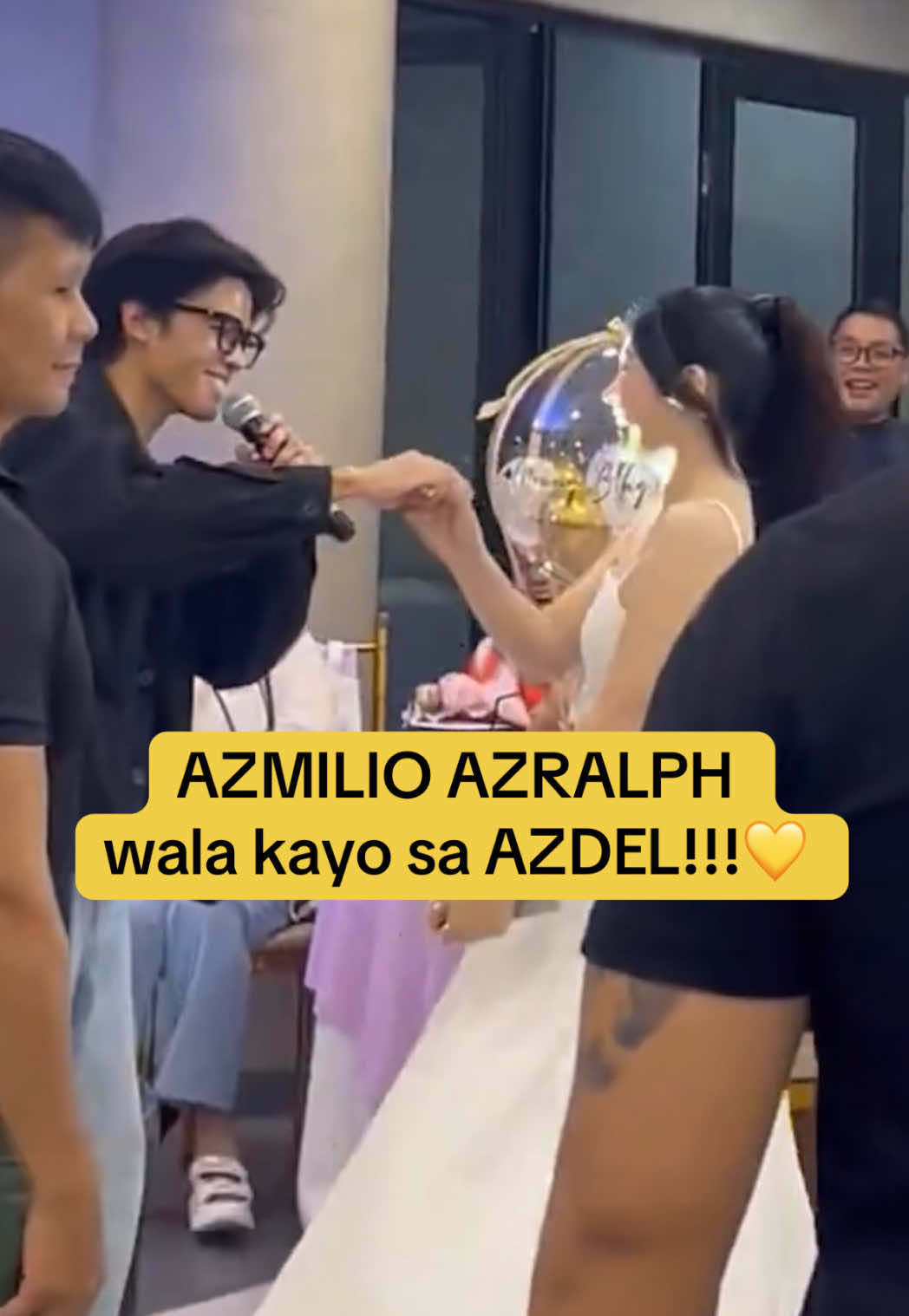 HAHAHAHA  HOMECOURT ADVANTAGE YARN?‼️ GUMALAW NA SI ANDEL😅😅😅 #AZRALPH #AZMartinez #ralphdeleon #fy #TeamAZOfficial 