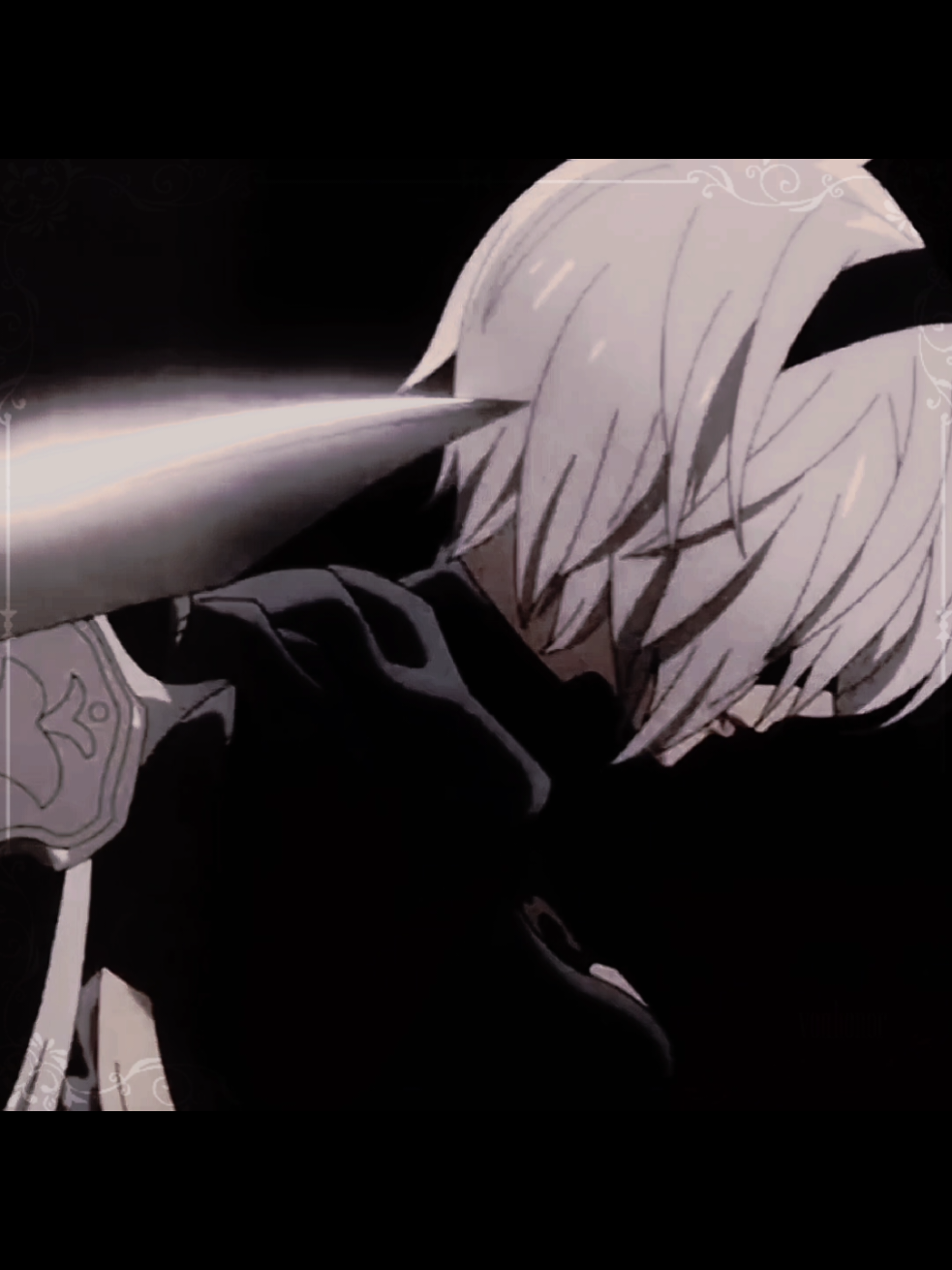 finally tried out a diff editing style | #nier #automata #2b #edit #fyp 