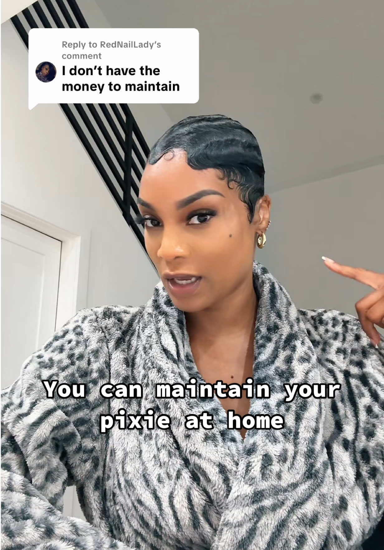 Replying to @RedNailLady I bought all of the items to maintain my pixie from Amazon. The products were under $100. #pixie #pixiehaircut #fyp #pixiehairstyle 