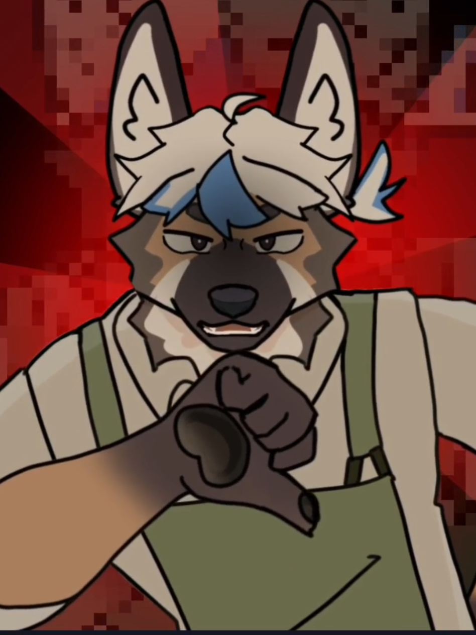 hit me hard and hit me fast! | birthday animation! 08/17 🎂🎉 | (ib: @kurotori8612   )#furry #animation #animationmeme #fursona 