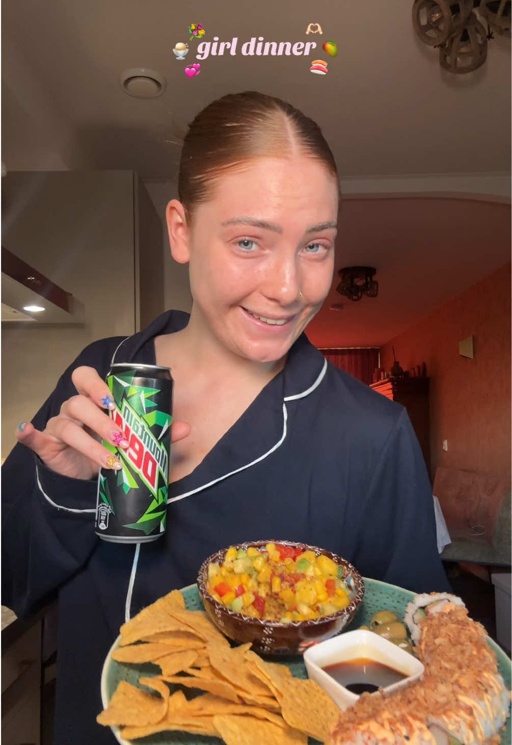 ben obsessed met die dip🤭 #girldinner #dinner #lazygirldinner 