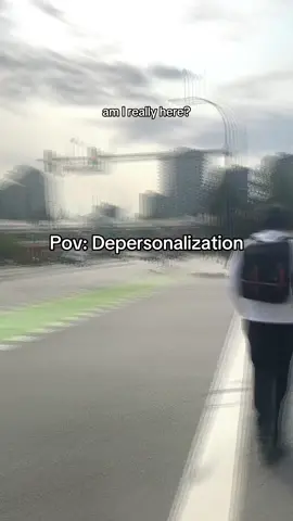 Many with Visual Snow Syndrome also experience depersonalization. This is what it feels like.  #visualsnow #visualsnowsyndrome #vss #depersonalization #derealization                                     