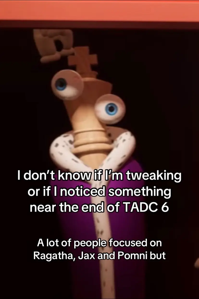 !!!!TADC 6 SPOILERS!!!! #kinger #tadc #theamazingdigitalcircus #tadc6 #tadckinger  He lowk just doing whatever he wants ATP 😭✌️ first making butterflies bc “I made it up”, now just disappearing? Like okay do whatever IG