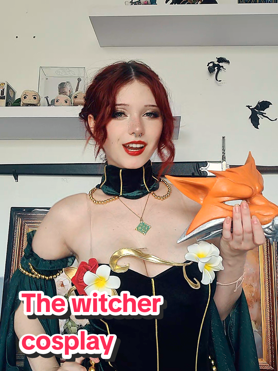 I hope you like my triss cosplay as much as i do 🥰 #cosplay #trisscosplay #thewitchercosplay #thewitcher 