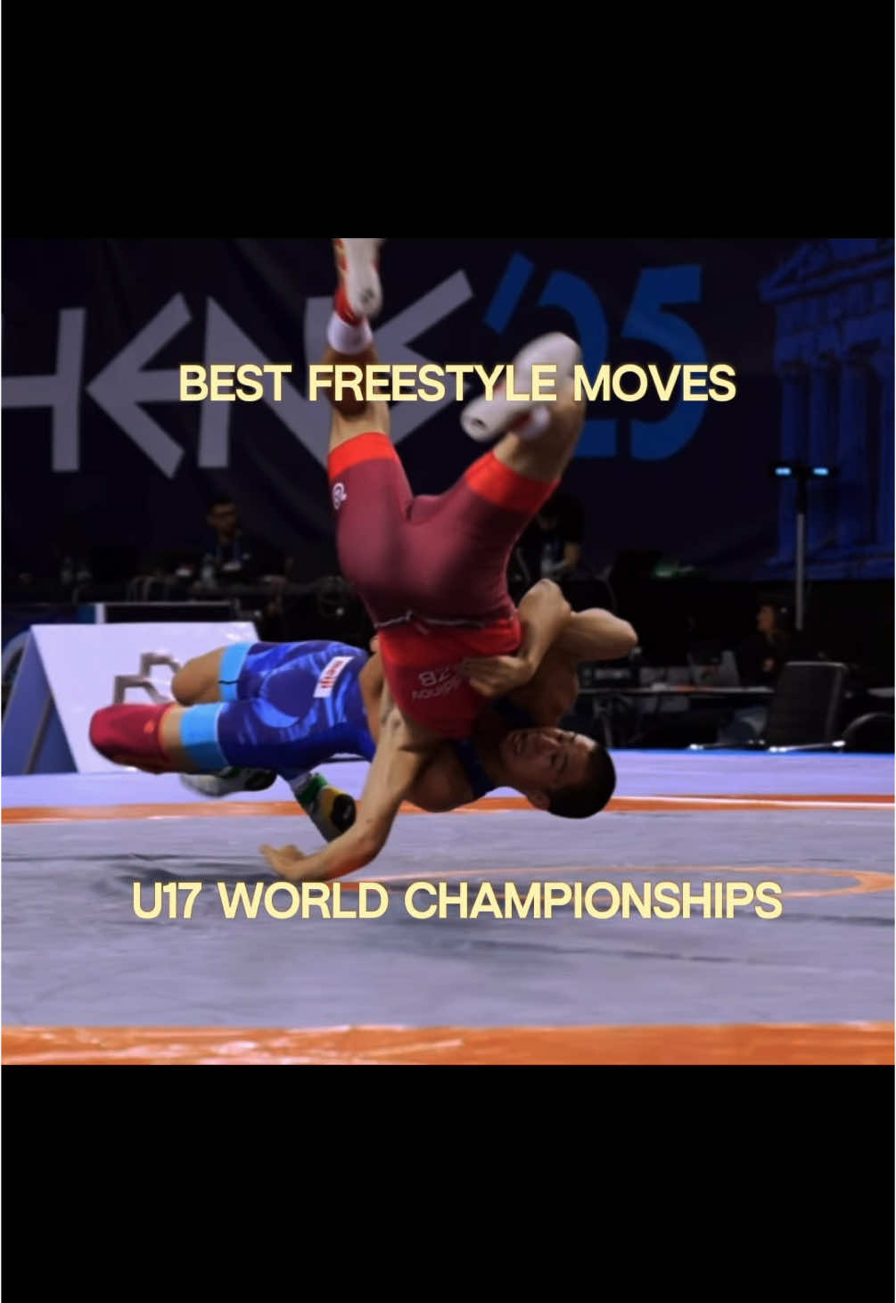 BEST FREESTYLE MOVES FROM U17 WRESTLING WORLD CHAMPIONSHIPS! #борьба #вольнаяборьба #freestylewrestling #wrestlingedit #fyp 