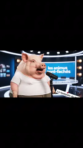 Les animaux sont fâchés et ont été invités à la télé 😂 Vidéo réalisée grâce à l’IA! #inteligenciaartificial #intelligenceartificielle #intelligence #IA #baoulé 