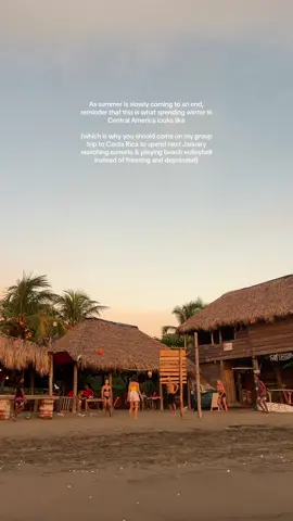 If you want winter to look like this with some amazing new travel friends— you should come to Costa Rica with me!!! comment or dm me for the link with all the trip info & everything included🌞