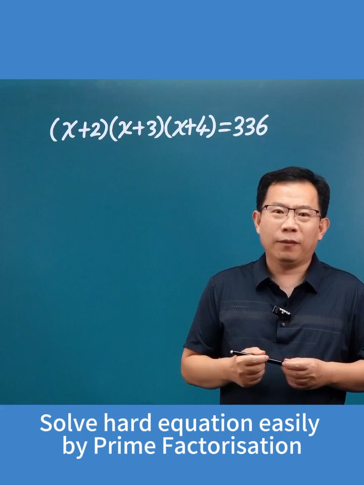 Solve hard equation easily by Prime Factorisation #education #math #maths #mathematics