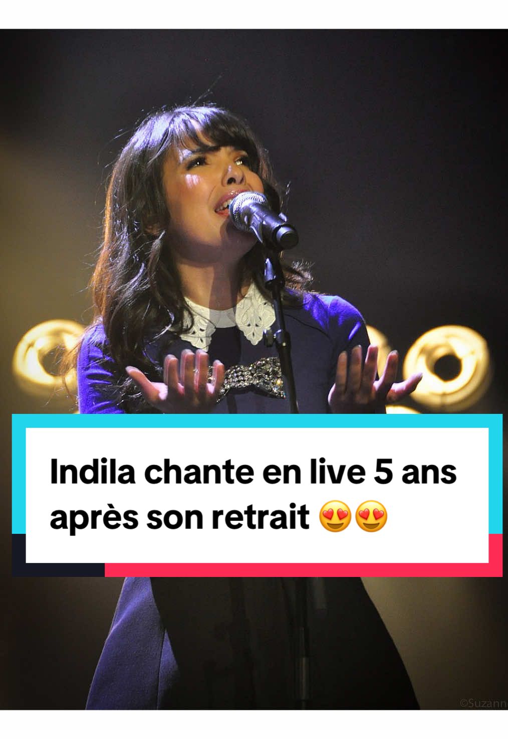 @Indila chante en live 5 ans après son premier retrait musical ! 😍😍 #indila #live #pourtoi #fyp #fypシ゚viral🖤tiktok 