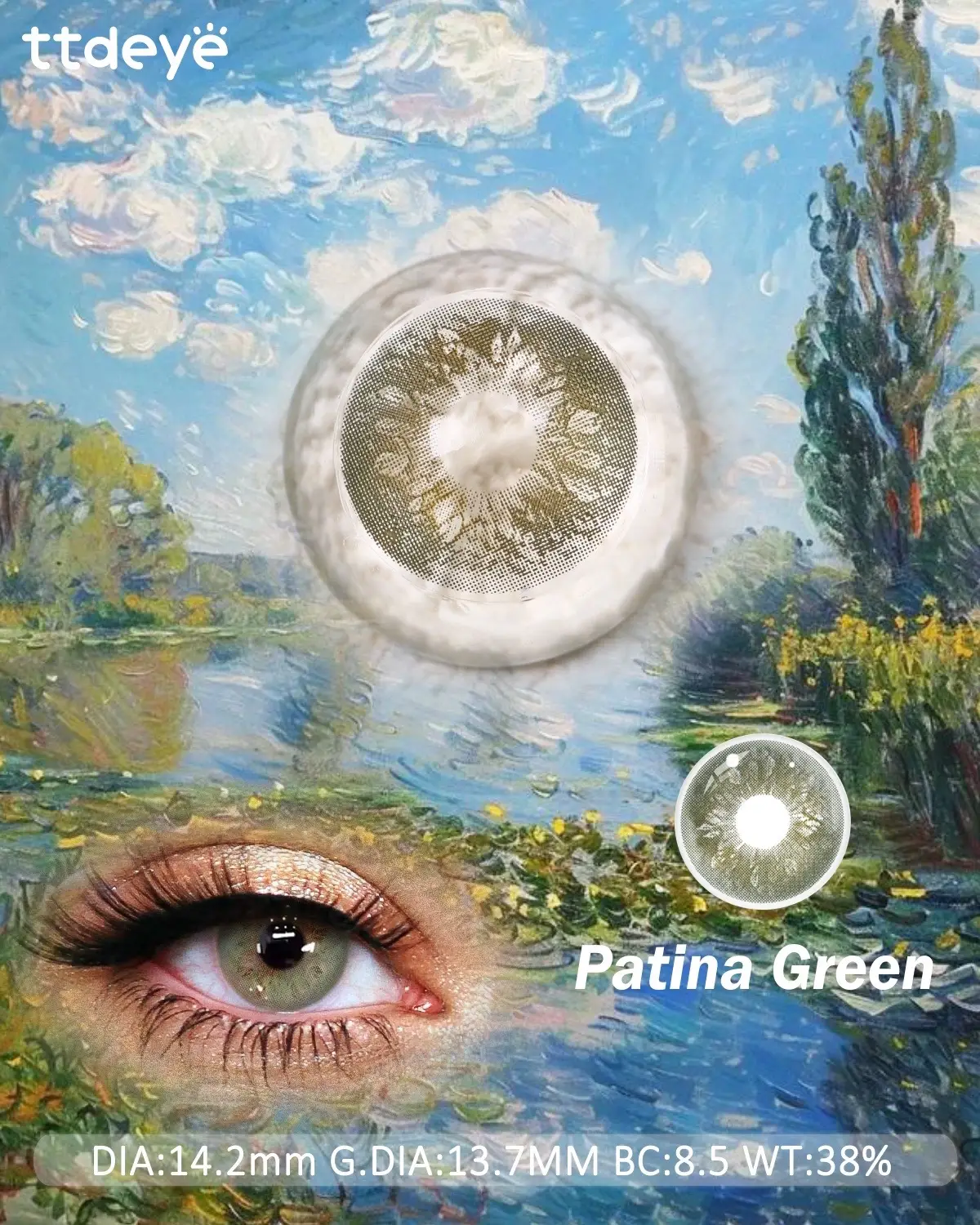 Where art and color come alive, every glance feels like a masterpiece✨🎨🖼#ttdeye #coloredcontacts #contactlenses #fyp #art #oilpainting #natural 