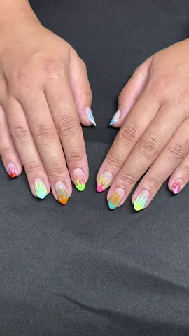 And as usual, we ignore the fresh cuticles  #nailart #nailtok #gelnails 