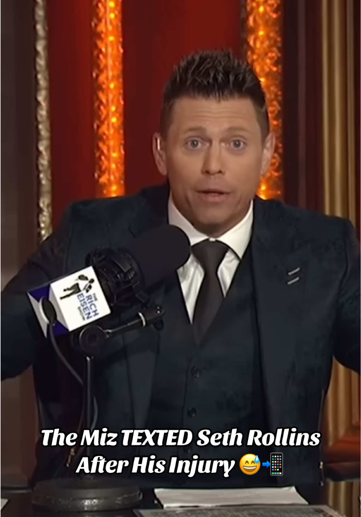 📲 The Miz TEXTED Seth Rollins after seeing he got hurt?! 😳💥   via @richeisen #WWE #WWEMiz #Miz #SethRollins #SummerSlam #Wrestling #ProWrestling #WWENetwork #WrestlingNews #WrestleTalk #SportsEntertainment #WWERaw #SmackDown #MizVsEveryone #WrestlingLife #WrestlingFans #WrestlingCommunity #WWEUniverse #WWEMoments #WrestlingHighlights #WrestlingClip #WrestlingLegends #WWEClips #WWETalk #WrestlingPodcast #WWEAnalysis #WrestlingChannel #WWEUpdates #WWERecap #WrestleMania #WWEReturns #WWEHallOfFame #WrestlingStar #WWEStories #WWEVideo #MizHeat #WrestlingPromo #WWEFun #WWEMemories #WrestlingContent #WrestlingCulture #ProWrestler #WrestlingLifeStyle #WWELive #WrestlingVibes #WrestlingFanatics #WWENews #WWEUniverseForever #WWECommentary #WrestlingDaily #WWEFanbase #WrestlingFandom #WWESmackdown