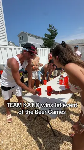 TEAM KATIC wins first event of the beer games