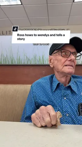 He loves going to @Wendy’s everyday lol #koreanwarvet #WW2 #neighbor #97 #wendys 