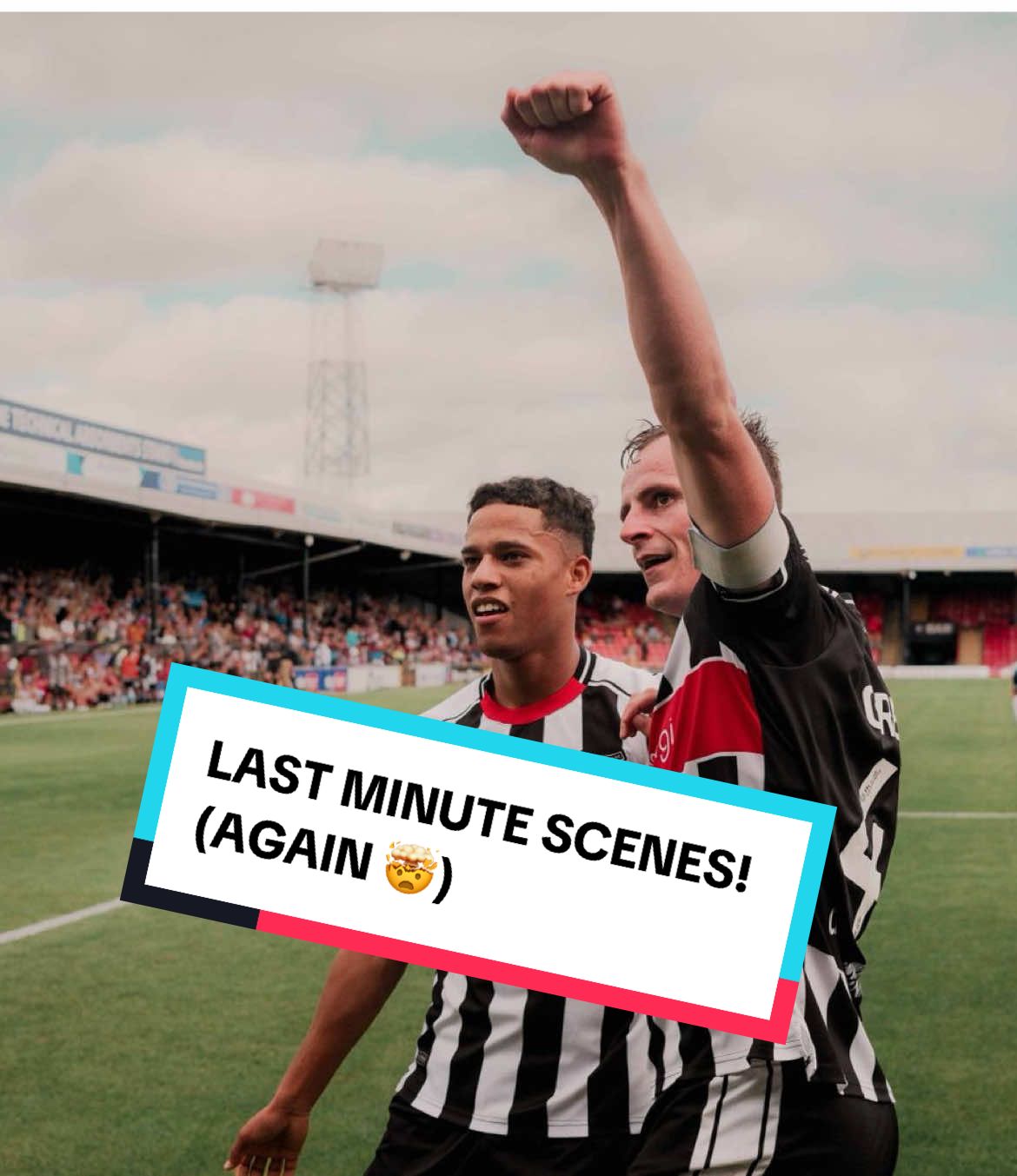 LAST MINUTE SCENES (AGAIN! 🤯)  #GTFC #efl #football #fyp 