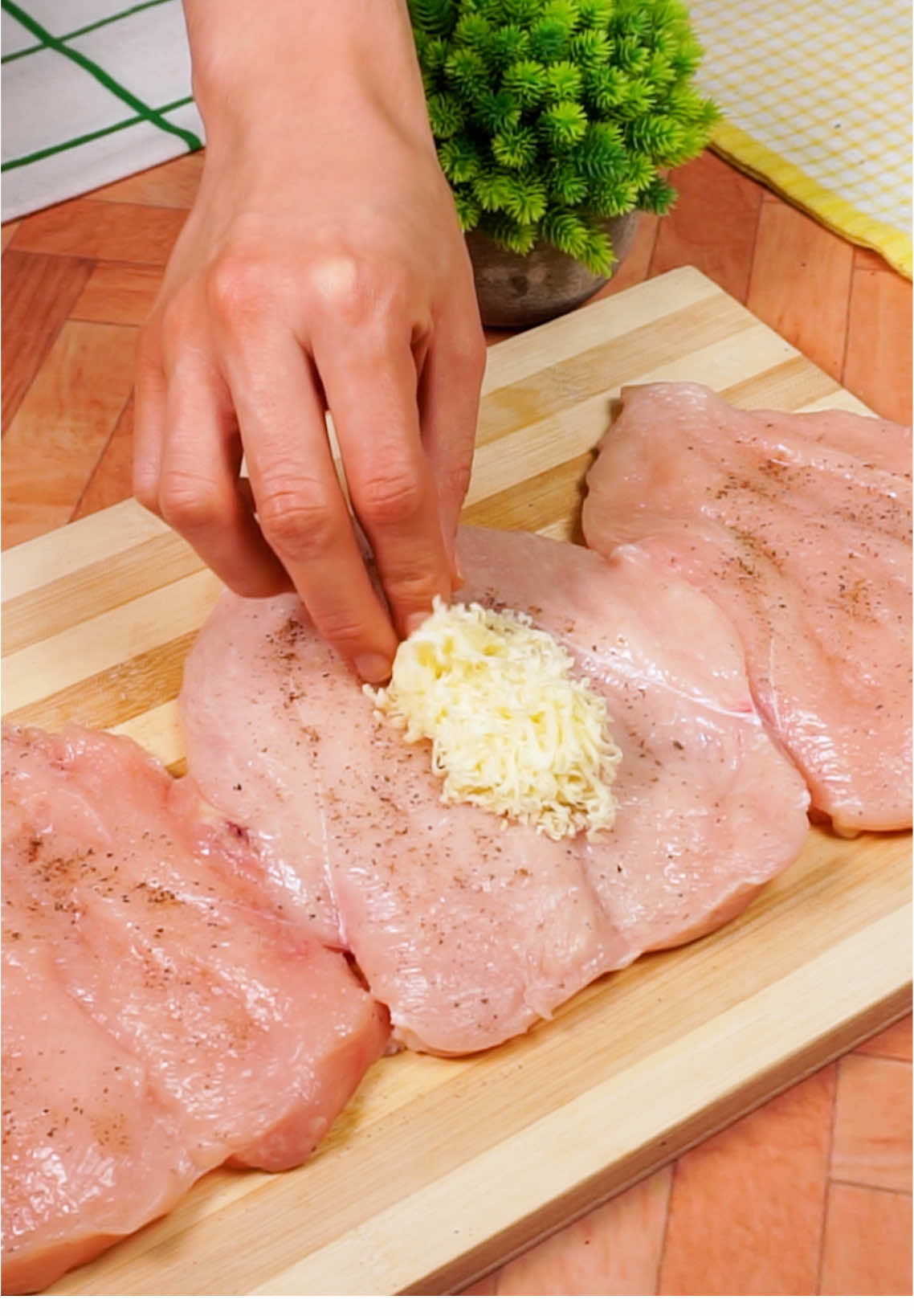 Cuando pruebas este pollo relleno de queso… ¡no vuelves al pollo común! #pollo #queso #cocina #comida #Receta 