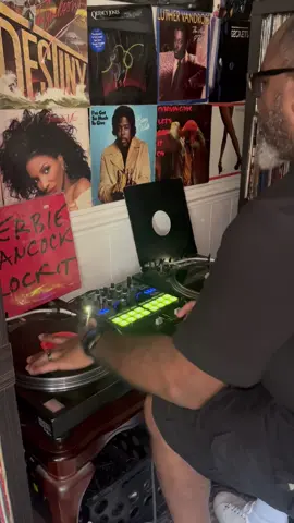 Herbie Hancock and Paul Hardcastle #oldschool #vinylcollection #jams #mix 