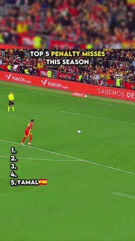 Top 5 penalty misses this season #football #penalty #fyp 