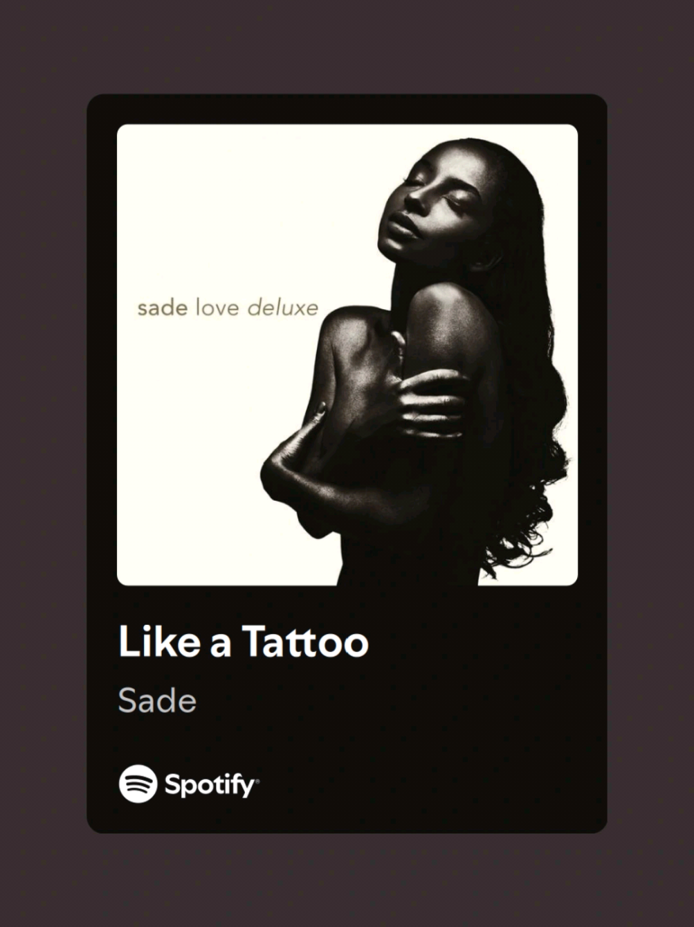 like a tattoo #sade #fyp #lyrics #song 