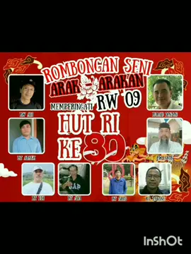 RW 09 #HUTRI #hutrike80 #hutrike80indonesia🇮🇩 #HUT 