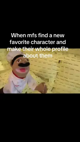 No pov lol: When mfs find a new favorite character and make their whole profile about them#joybait #blowthisup 