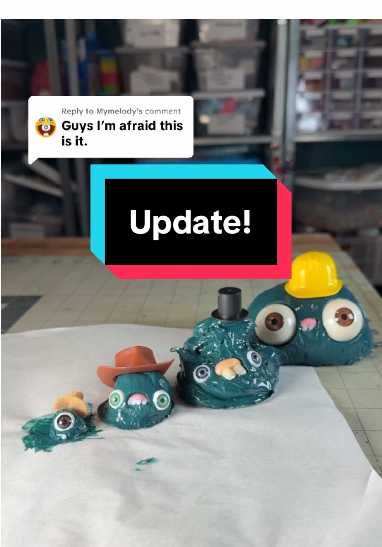 Replying to @Mymelody Paint Blob Update! #nickpainting #paint #artprocess #artsandcrafts 