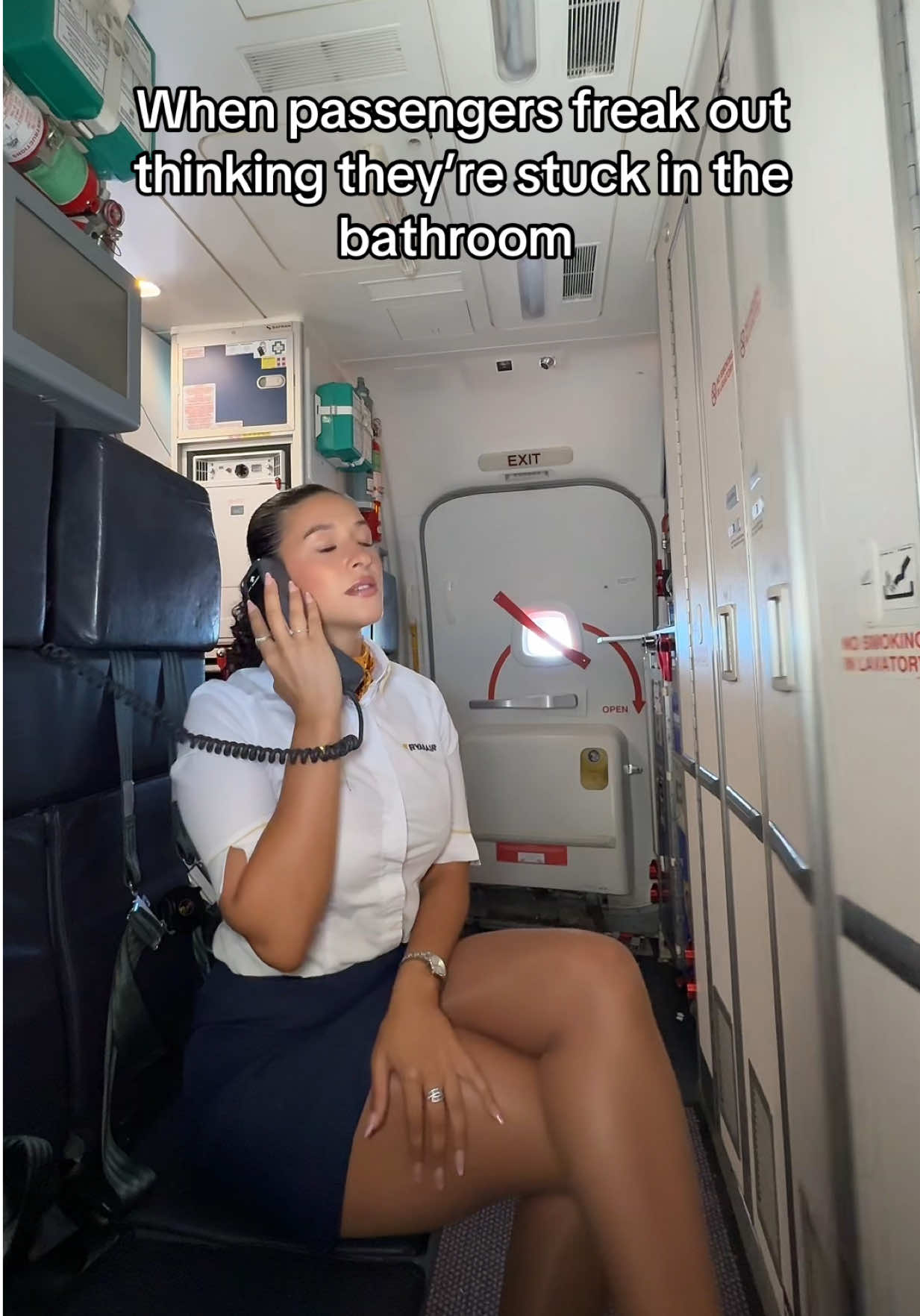 24/7 every single flight #flightattendant #foruyou #aviation 