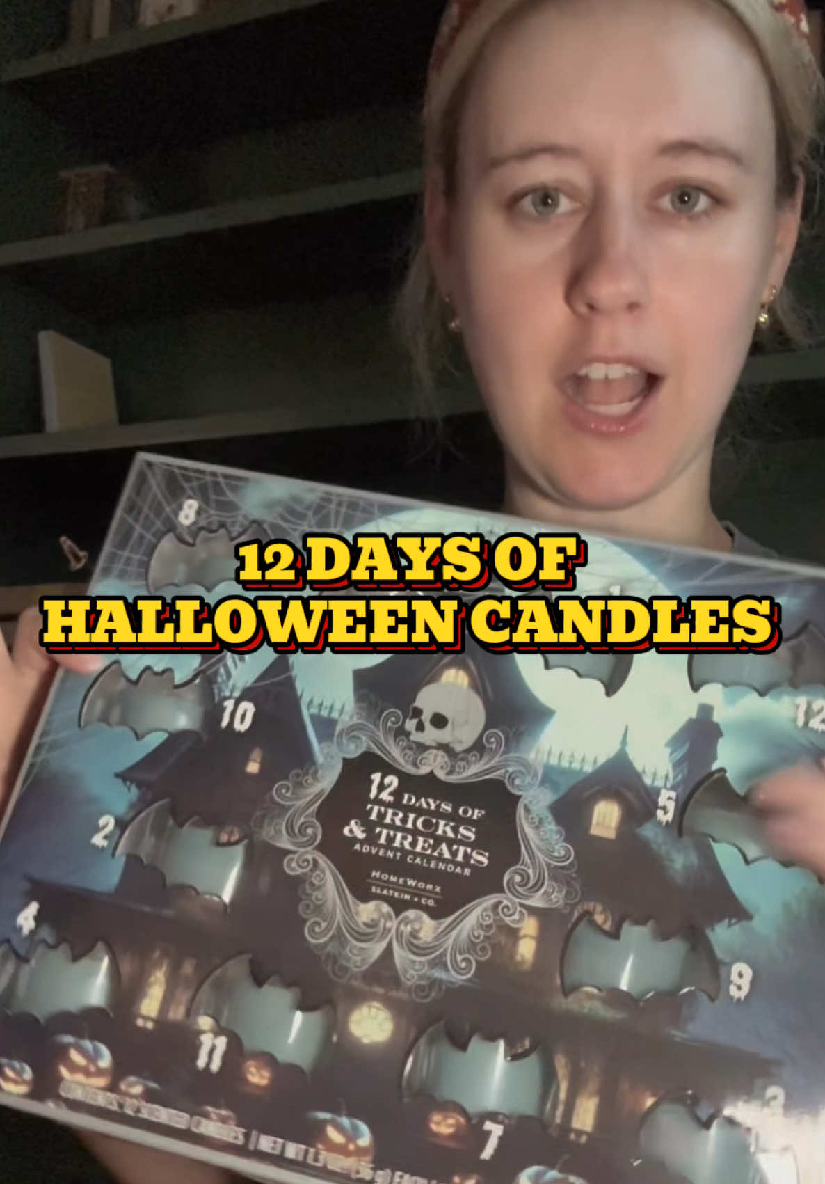 👏🏻 forget Christmas…I want 12 days of Halloween 🎃 👻 🦇 #candletok #adventcalendar #halloween #halloweencandle #halloweenadventcalender 