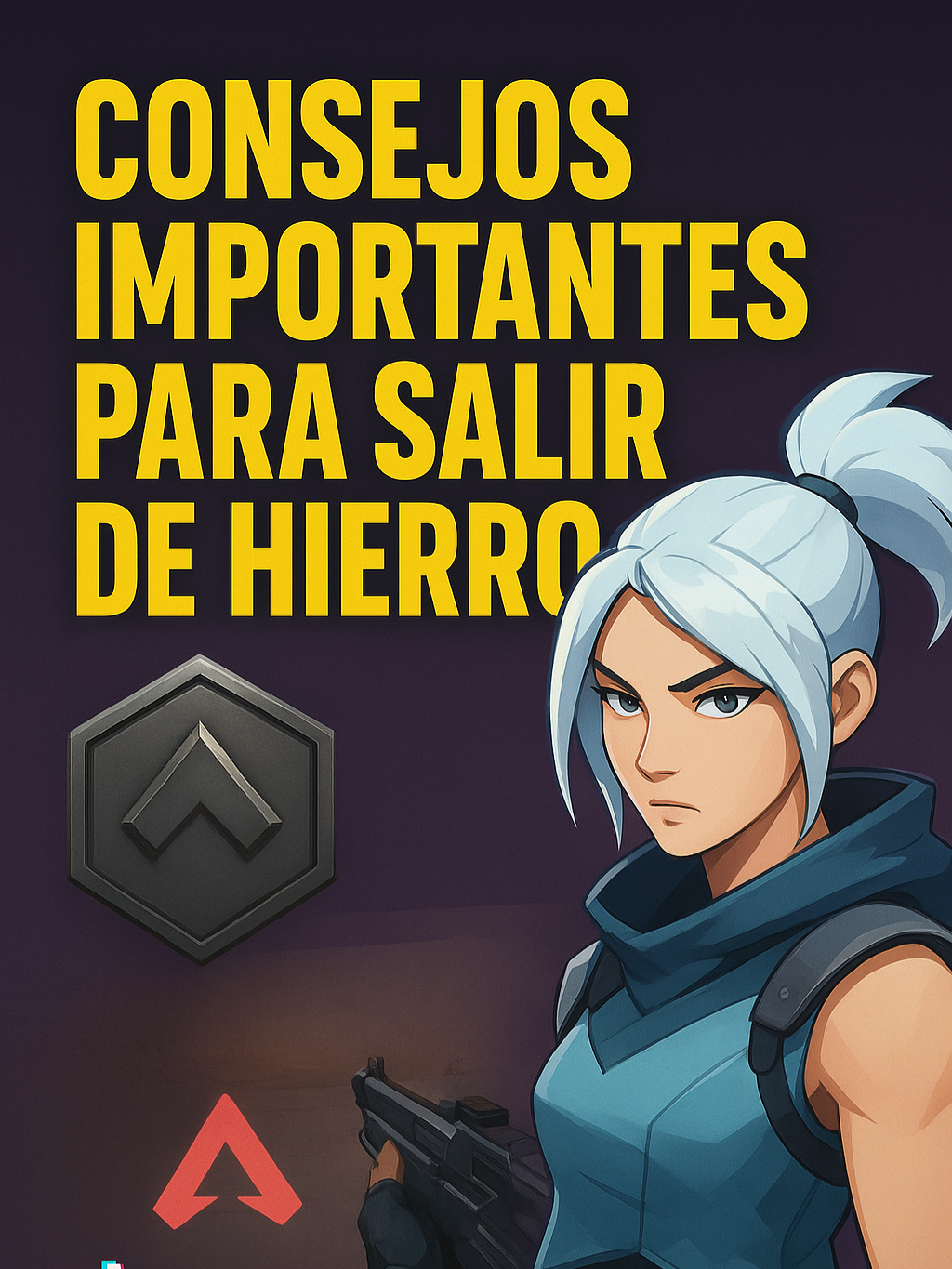 consejos IMPORTANTES para salir de hierro #Valorant