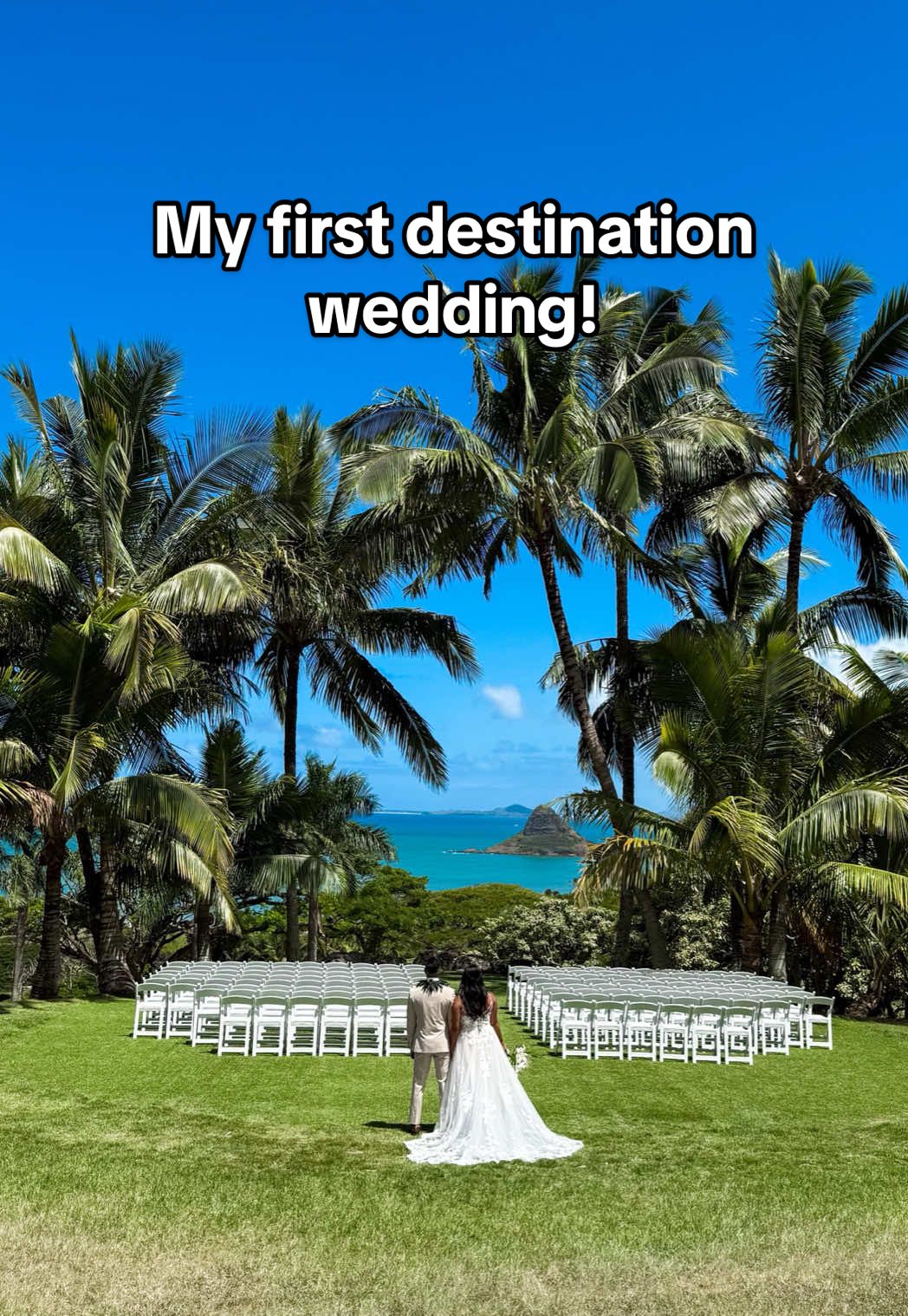 What a dream!🥹🌴 If you’re getting married or know someone who is, then this is your sign to book a content creator for capturing all of your lifetime memories. You can find more of my work on my IG: @withlovejizelle 👰🏻‍♀️@kait  @Jizelle | Content Creator  #oahuhawaii #weddingcontentcreator #eventcontentcreator #kualoaranch #oahuwedding 