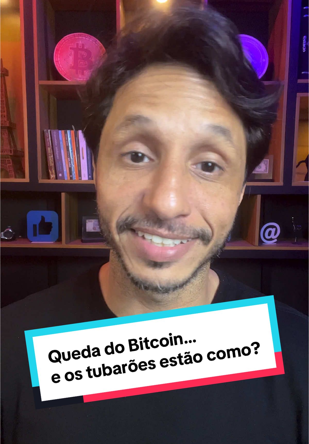 Bitcoin em queda… e os tubarões aproveitando cada centavo… #bitcoin #investimentos #Criptomoedas #finanças #Blockchain #daocash #joaocarlosdao 