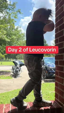 Day 2 of Leucovorin and not much difference but that is to be expected only on day 2. Praying my little guy tolerates this well. #leucovorin #autism #autismawareness 