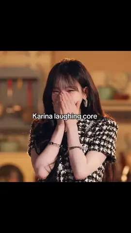 her laugh is addictive ✨😭 ㅋㅋㅋㅋㅋ #karina #aespa #core #kpop #fyp 