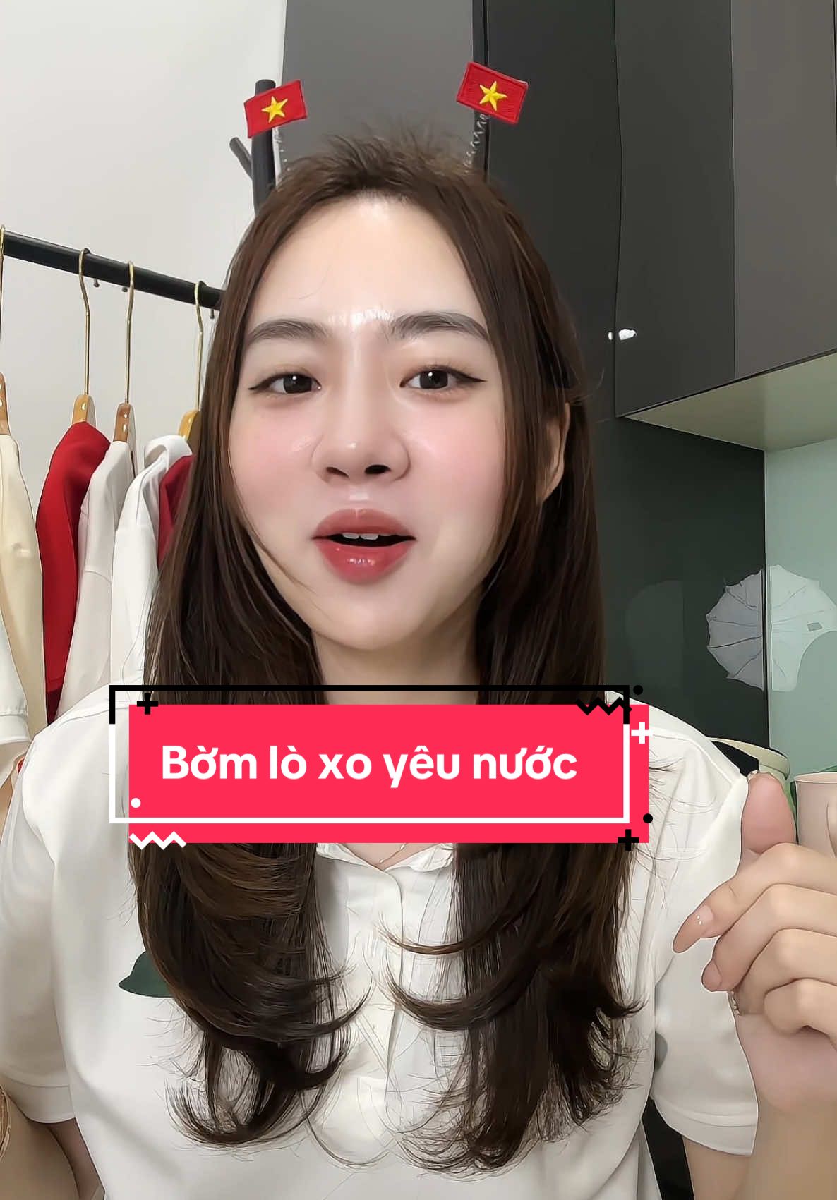 Bờm lò xo yêu nước chỉ bằng 1 gói bim bim thui nè mấy bà #trendyeunuoc🇻🇳🇻🇳🇻🇳 #phukienthoitrang #xuhuongtiktok #viral 
